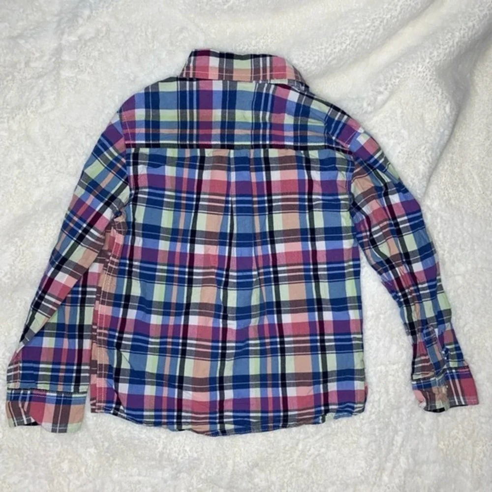 Gymboree Boys Plaid Button Down Shirt
